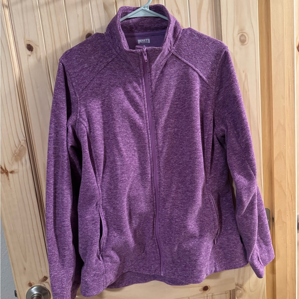 Duluth Trading Co Women's Heathered Purple Jacket
